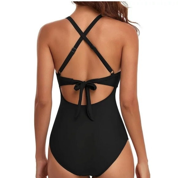 One Piece Cutout Bathing Suit - Picture 2 of 4